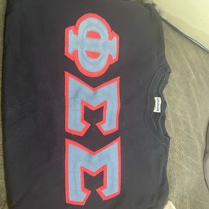 Phi Sigma Sigma lettered shirt